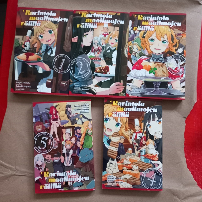 Ravintola maailmojen välillä 1-5 yht 28,50€