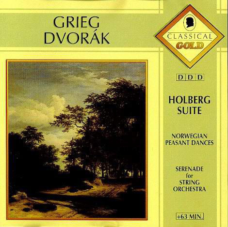 Grieg • Dvorák • Holberg Suite • Norwegian Peasant Dances CD