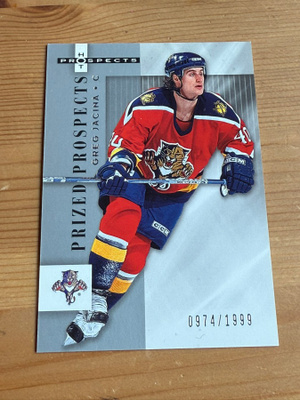 2005-06 Hot Prospects #134 Greg Jacina RC  */1999