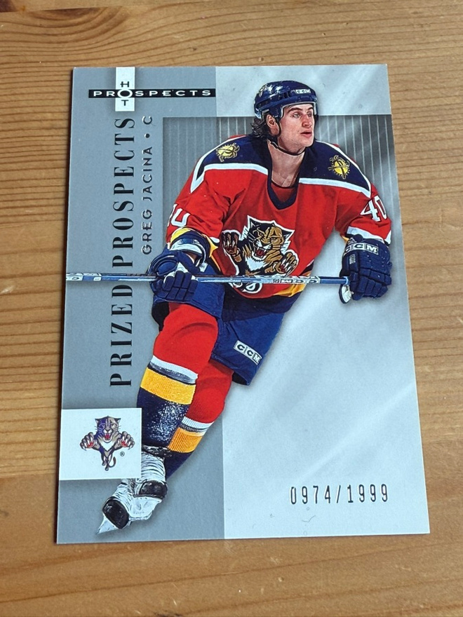 2005-06 Hot Prospects #134 Greg Jacina RC  */1999