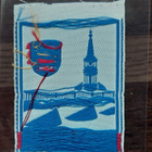 Oulu vintage kangasmerkki harvinainen - pikkukuva 2