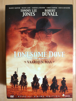 Lonesome Dove - vaarojen maa DVD-boksi