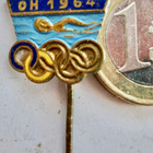 VANHA Merkki Olympia 1964 Tokio Tsekkoslovakia NOC Uinti - pikkukuva 1
