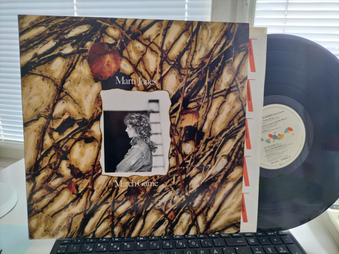 MARTI JONES, Match game, LP GER -86 UPEA KUNTO !!