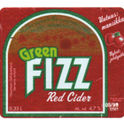 Chymos Juomat. Green FIZZ Red Cider. Etiketti. - pikkukuva 1