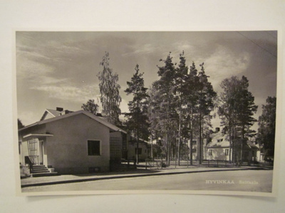 VANHA Postikortti Hyvinkää 1950-l Alkup.Mallikappale