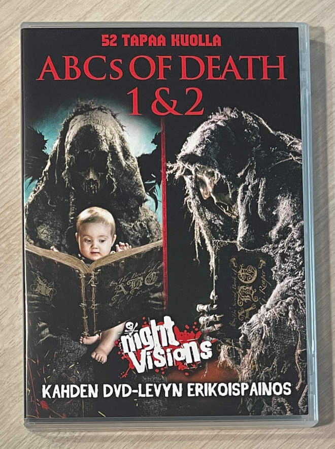 ABCs of Death 1&2 (2DVD) 52 tapaa kuolla