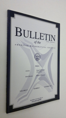 Bulletin of the American Mathematical Society vol. 47, nr...