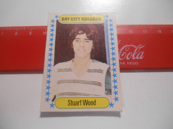 K14 Monty Gum Bay City Rollers purkkatarra # Stuart Wood