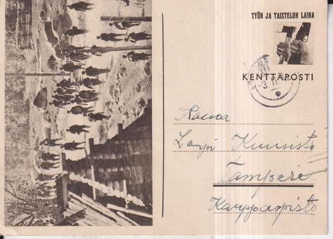 Kenttäposti, Työn ja taistelun laina , e221