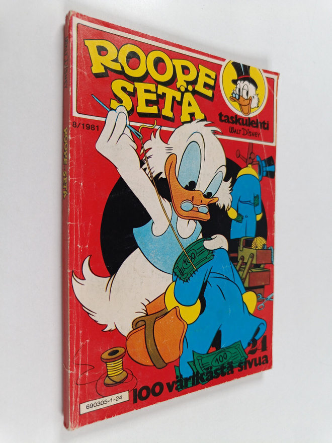 Walt Disney : Roope-setä 8/1981