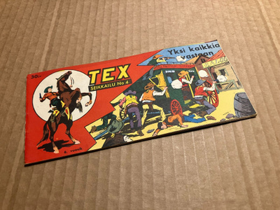 TEX WILLER LIUSKA 4/1958 HYVÄ