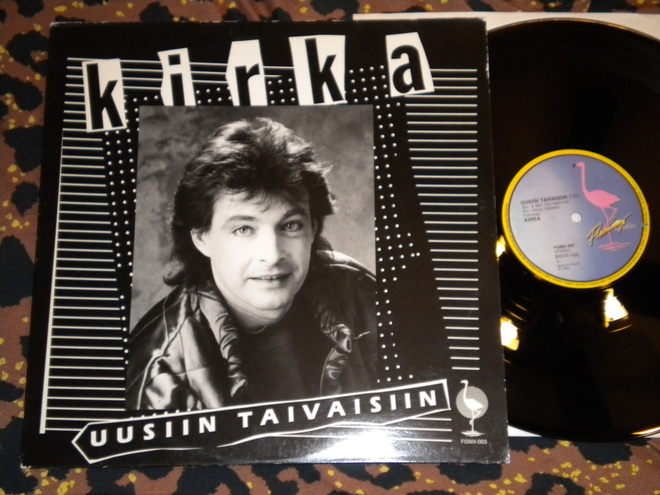 KIRKA & KIM LÖNNHOLM  - 12" SINGLE - 1986 EX