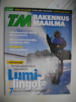 Tekniikan Maailma - Rakennusmaailma Nro 11/2013 (24.3)