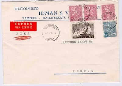 1963 75p ym pikakirje