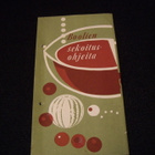 Oy Alkoholiliike Ab  BOOLIN SEKOITUSOHJEITA -Esite - pikkukuva 1