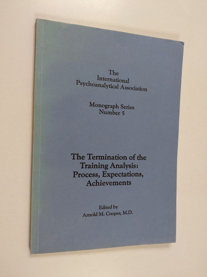 IPA Monograph Number 5 - The Termination of the Training ...