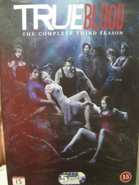 TRUE BLOOD 3. TUOTANTOKAUSI DVD UUSI