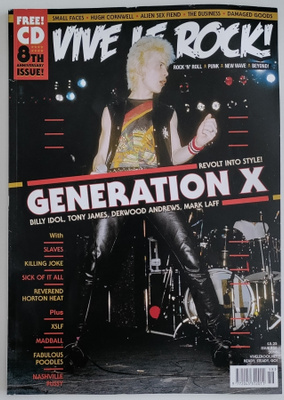 Vive Le Rock lehti #58 - Generation X (Billy Idol)