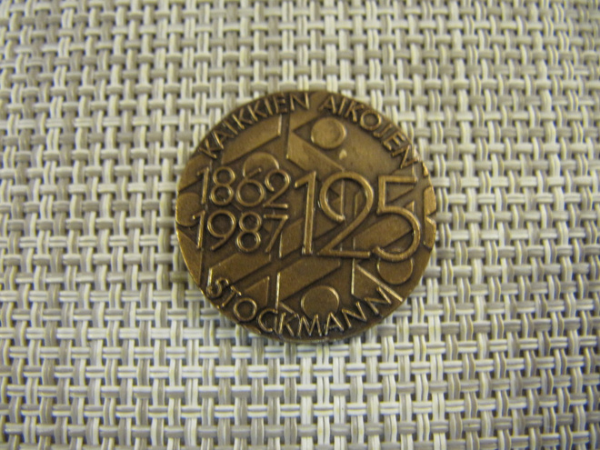 Stockmann mitali 125 V 1862-1987.