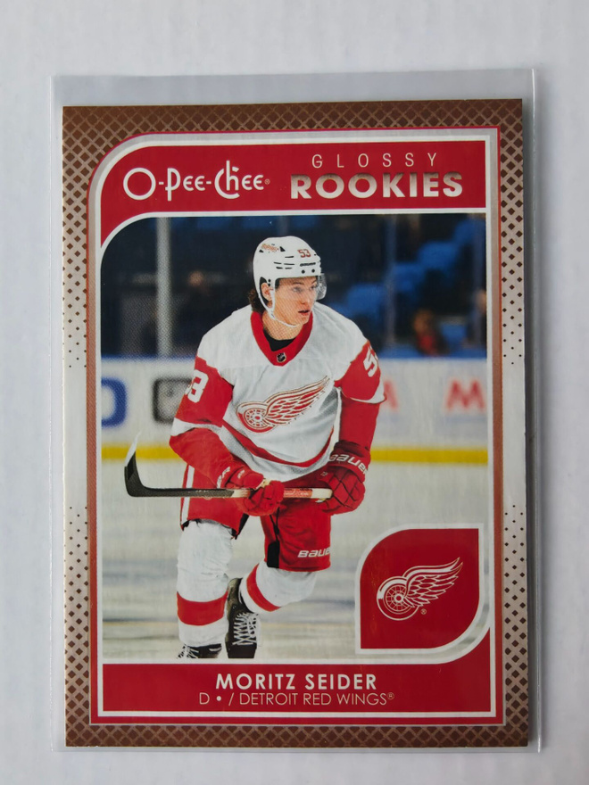 Moritz Seider 2021-22 UD Series 2 Glossy Rookies