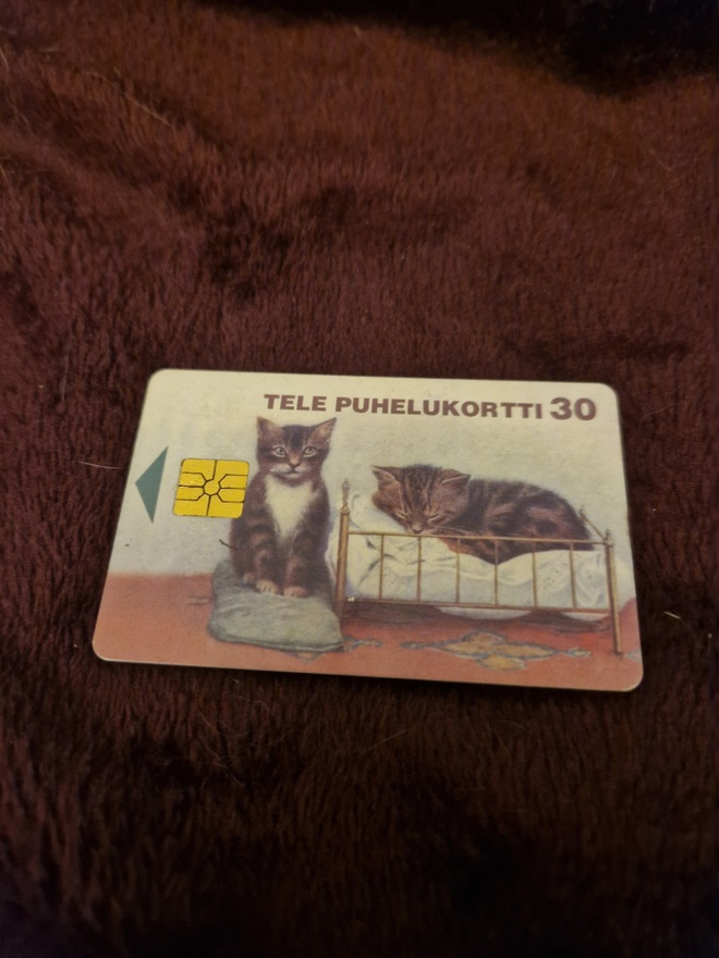 Puhelinkortti kissat