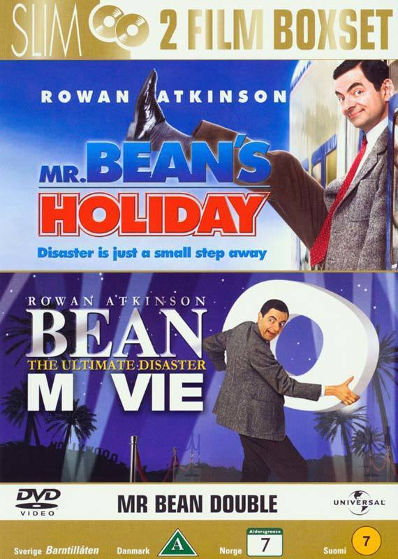 Mr Bean's Holiday + Bean The Ultimate Disaster Movie (2 DVD)