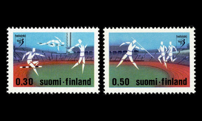 693-4 ** Yleisurheilun EM-kilpailut (1971)