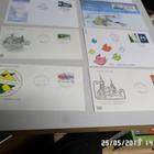 8  kpl  FDC /ensipäiväkuoria leimatut , kulkemattoamat , - pikkukuva 3