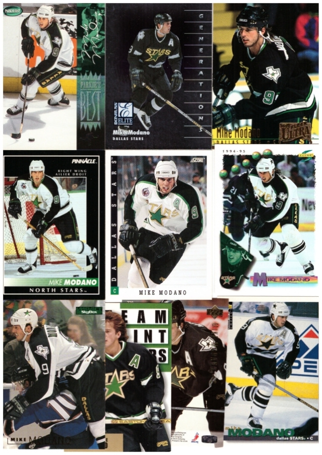 10 x MIKE MODANO Stars