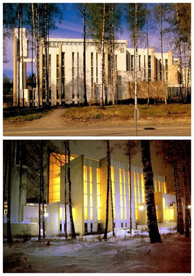 Myyrmäen kirkko 2 korttia, käyttämätön