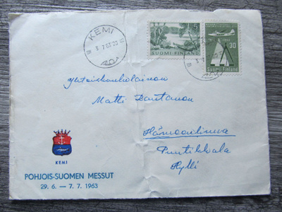KEMI...Pohjois-Suomen Messut. "Firmakuori" v. 1963.