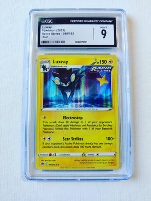 Luxray Battle Styles 048/163 CGC 9