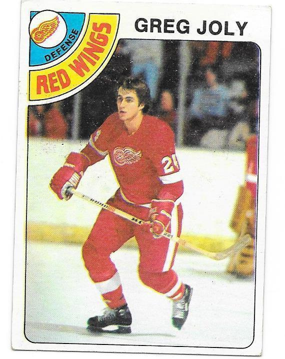 1978-79 Topps #148 Greg Joly Detroit Red Wings