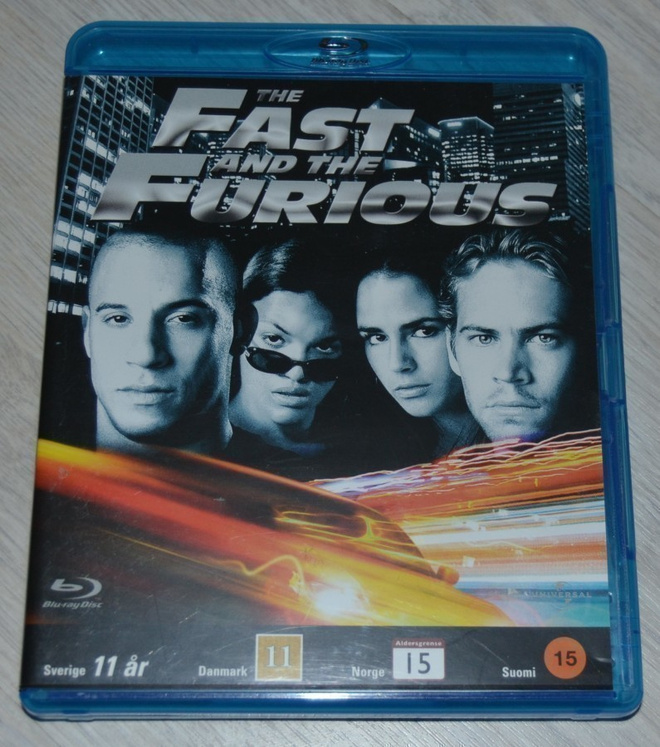 The Fast And The Furious (Bluray)