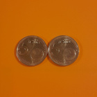 Saksa 5 Euro Cent UNC 2002J,2 kpl - pikkukuva 1