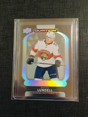 Anton Lundell - 21-22 UD Ovation Standing Silver Rookie /500