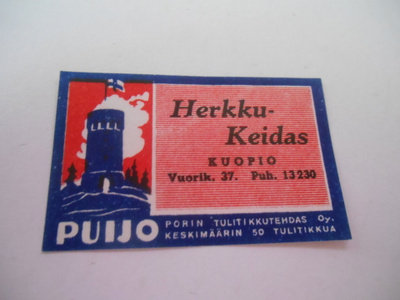 TT Etiketti Puijo Herkku Keidas Kuopio