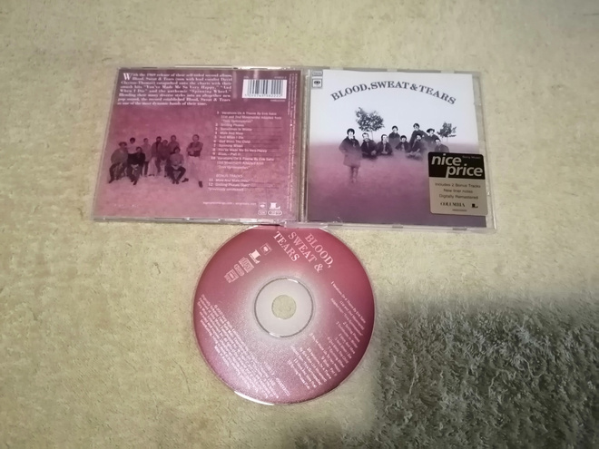 BLOOD, SWEAT & TEARS - Blood, Sweat And Tears CD