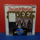 THE SWEET - THE LIES IN YOUR EYES EX-/EX- GER -76 7" - pikkukuva 1