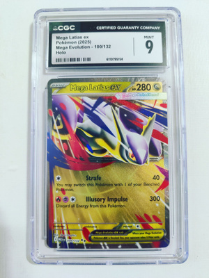 Mega Latias ex - Mega Evolution 100/132 - Holo CGC 9