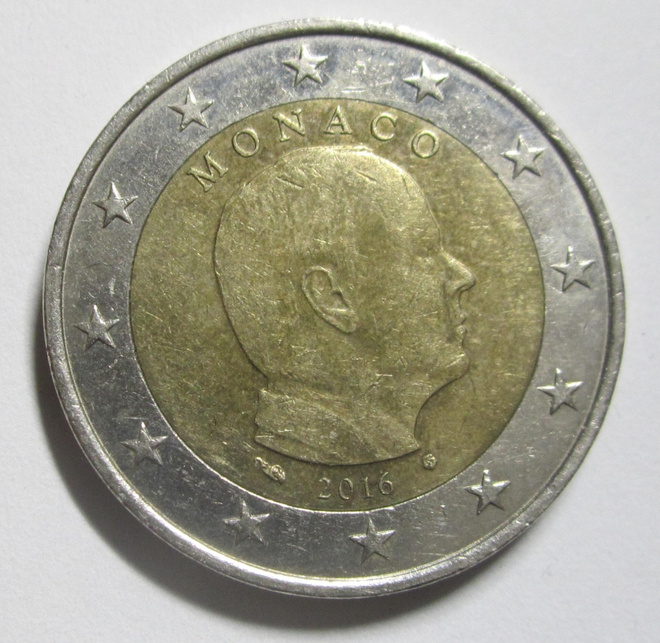 Monaco 2 € 2016 (CIRC)