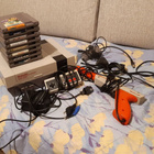 NES-PAKETTI modattu, 8 pelikasettia, zapper, ohjain, piuhat - pikkukuva 1