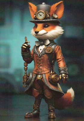 Steampunk kettu