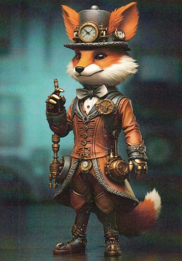 Steampunk kettu