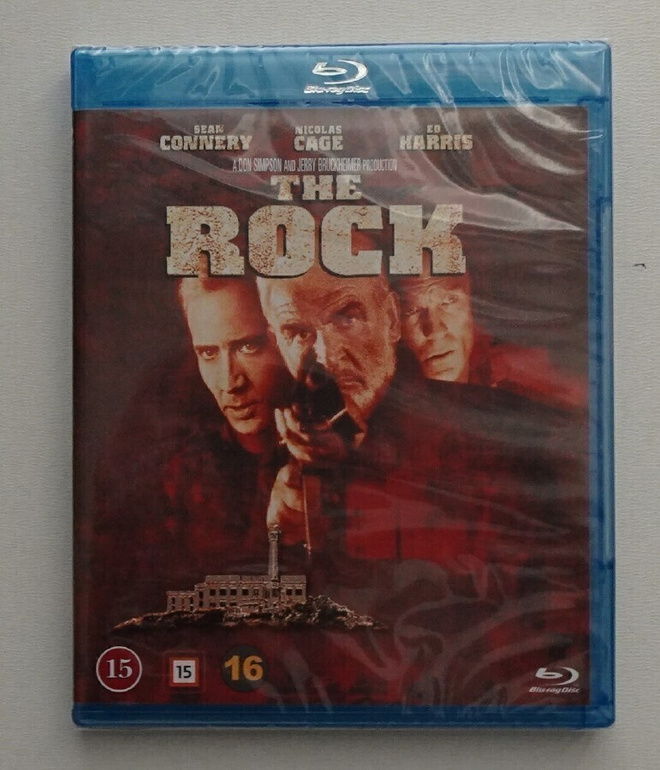 blu-ray, The Rock - paluu helvettiin [toiminta] UUSI / New