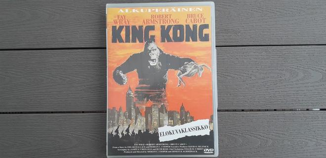 DVD: King Kong - Alkuperäinen (Robert Armstrong 1933/2001)