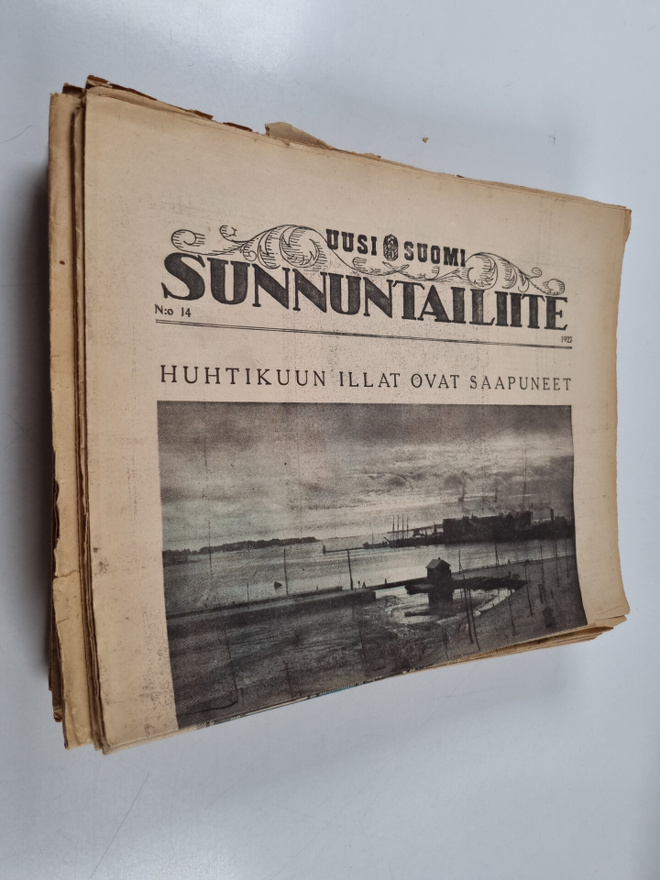 Uusi Suomi sunnuntailiite nrot 14-52/1927