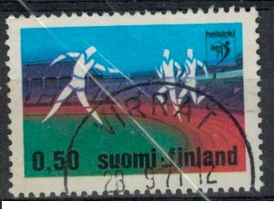 1971 EM-kisat 50p loisto VIRRAT -71