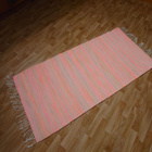 Vaaleanpunasävyinen puuvillamatto 152x72cm - pikkukuva 2
